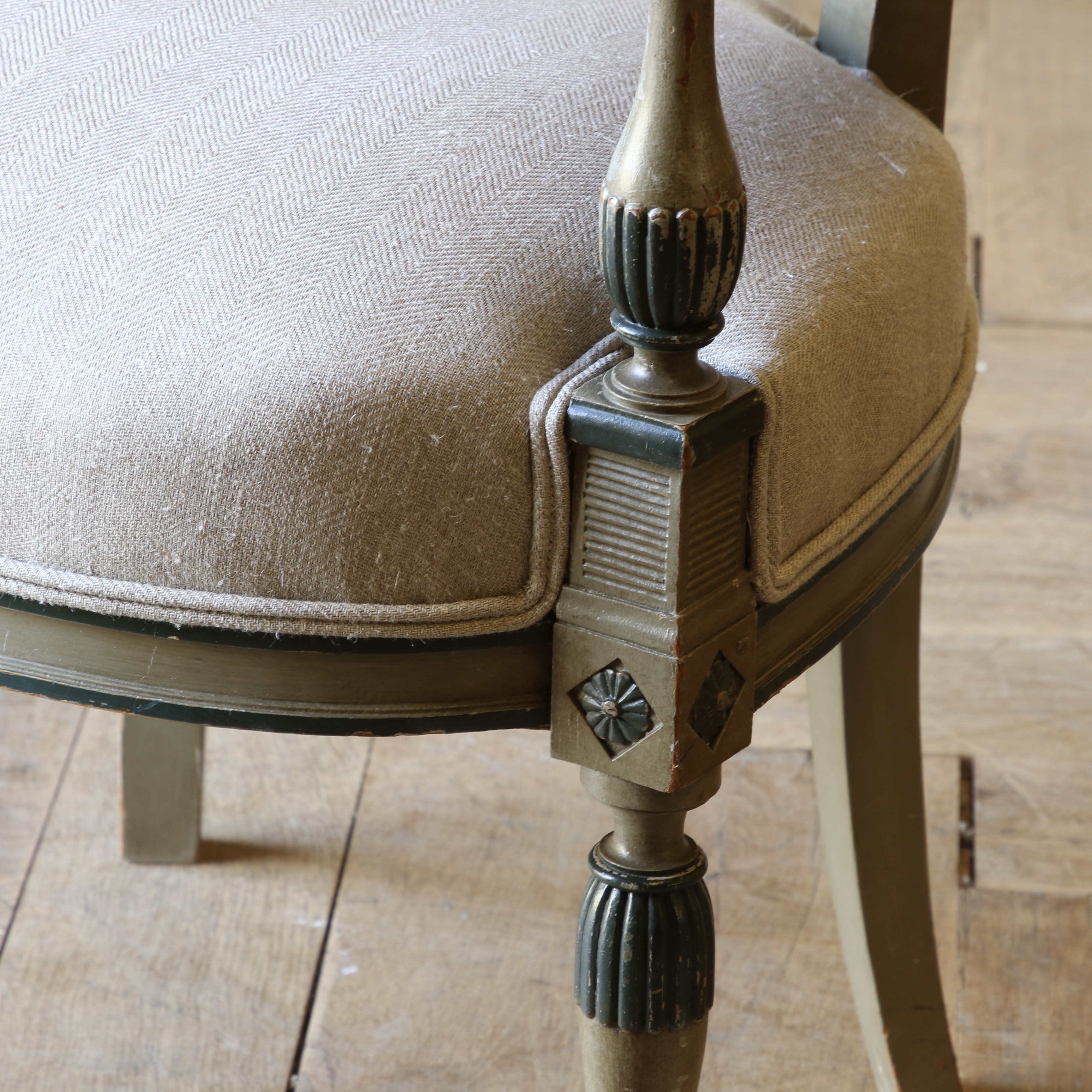 Pair of Directoire Fauteuils